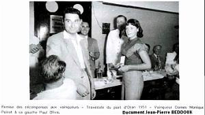 Oran - Port - Traversee nage - Monique Poirot - 1951